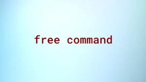 Read more about the article Finding the free and used memory with the free command