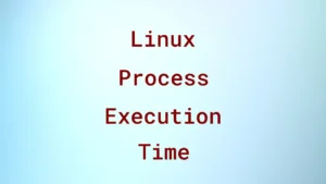 Read more about the article Linux process execution time