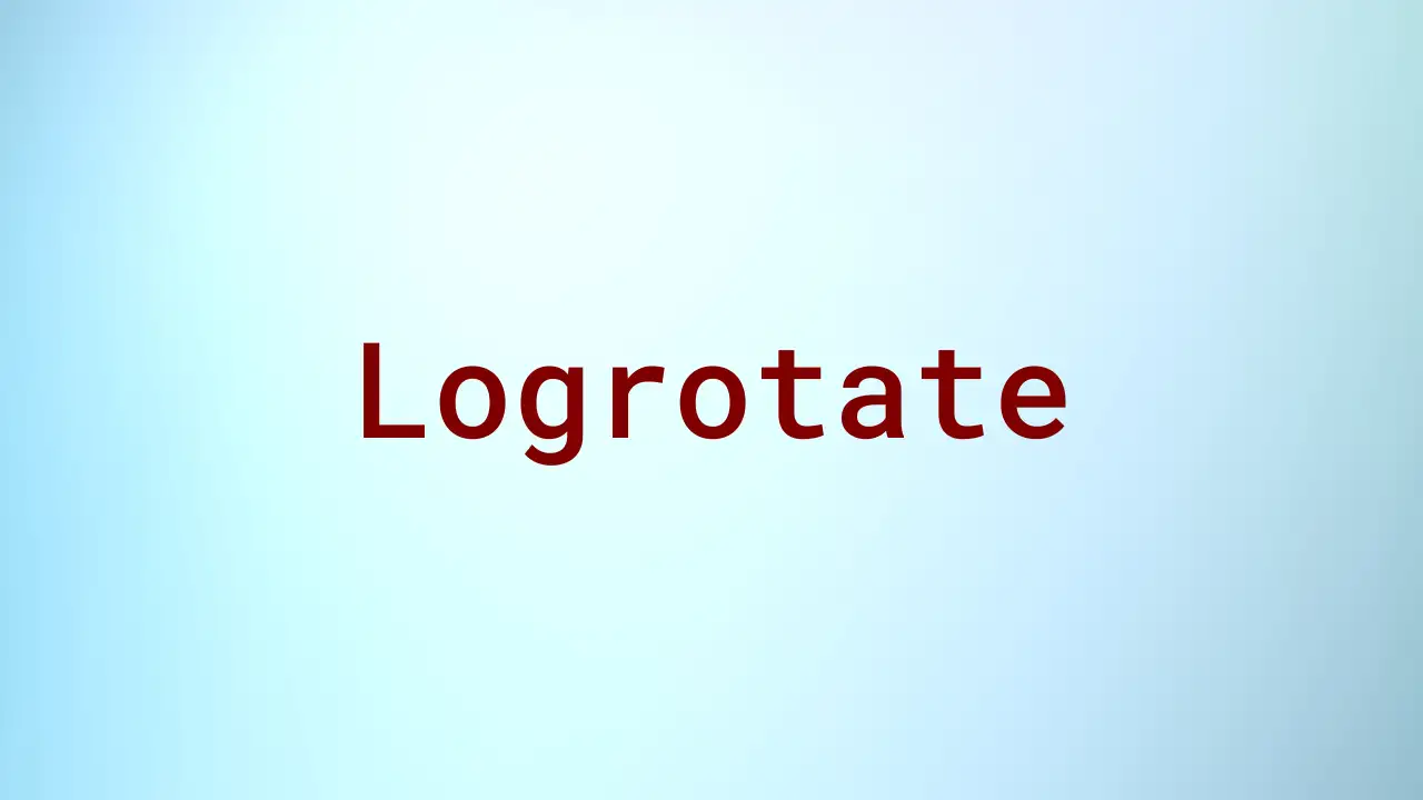 Read more about the article logrotate