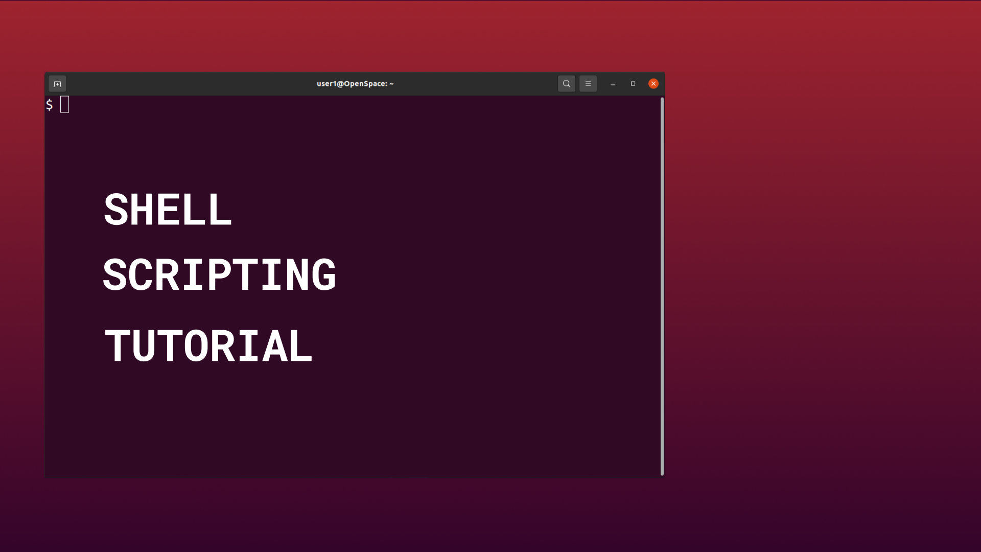 Unix Shell Scripting Tutorial Geeksforgeeks